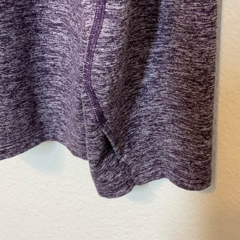 Nike Running 3/4 Zip Pullover Long Sleeve Purple 1X - Picture 3 of 9